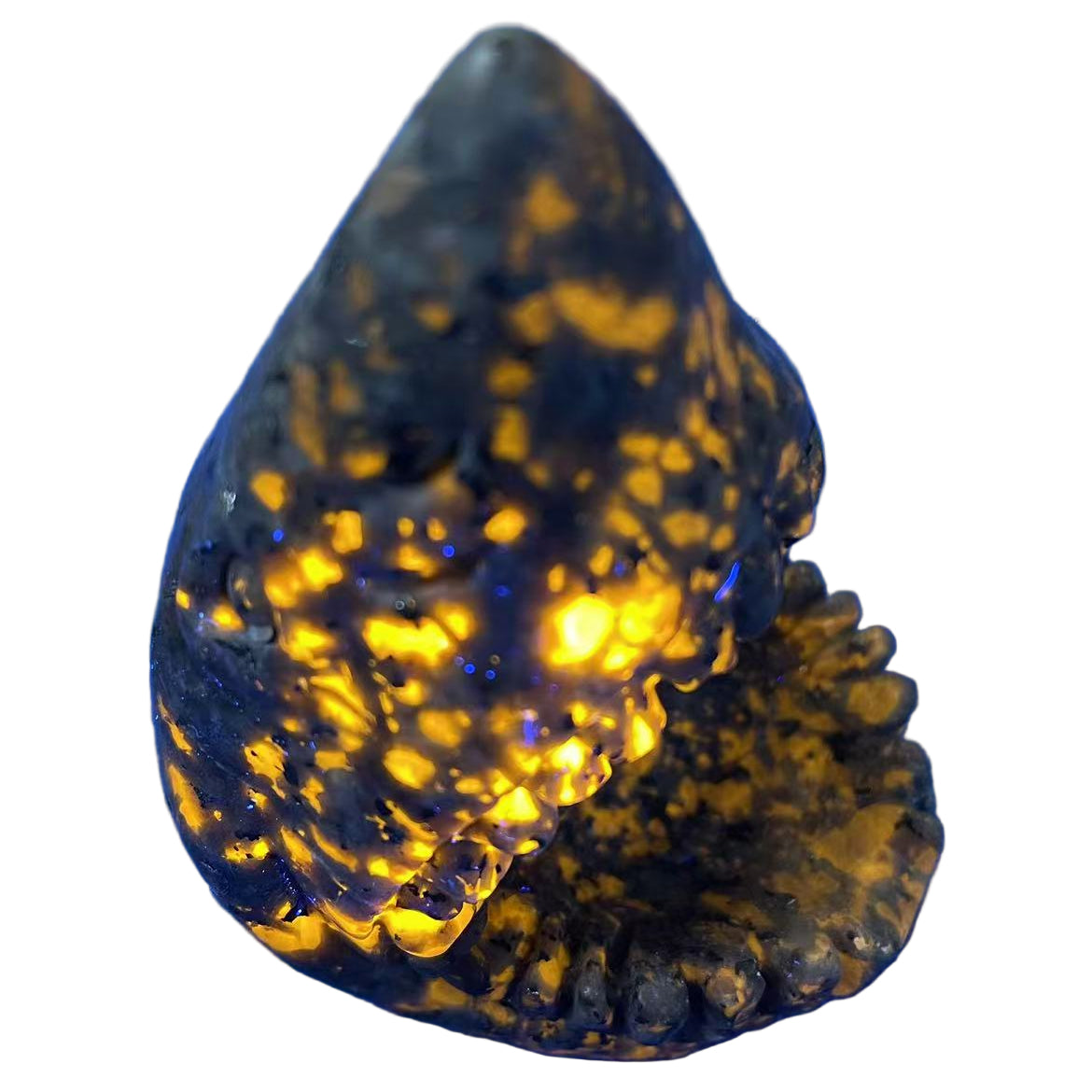 4" Natural Yooperlite Shark Sculpture