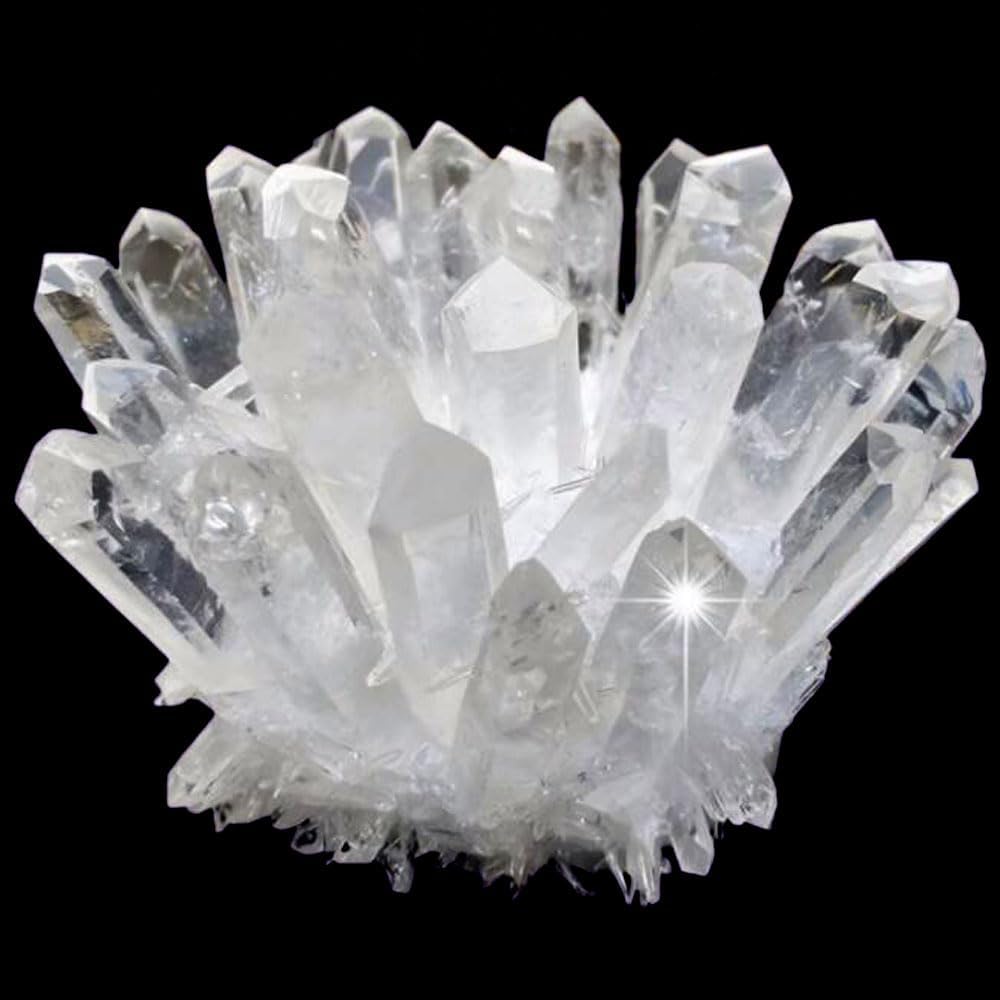 Natural Raw Quartz Crystal Cluster