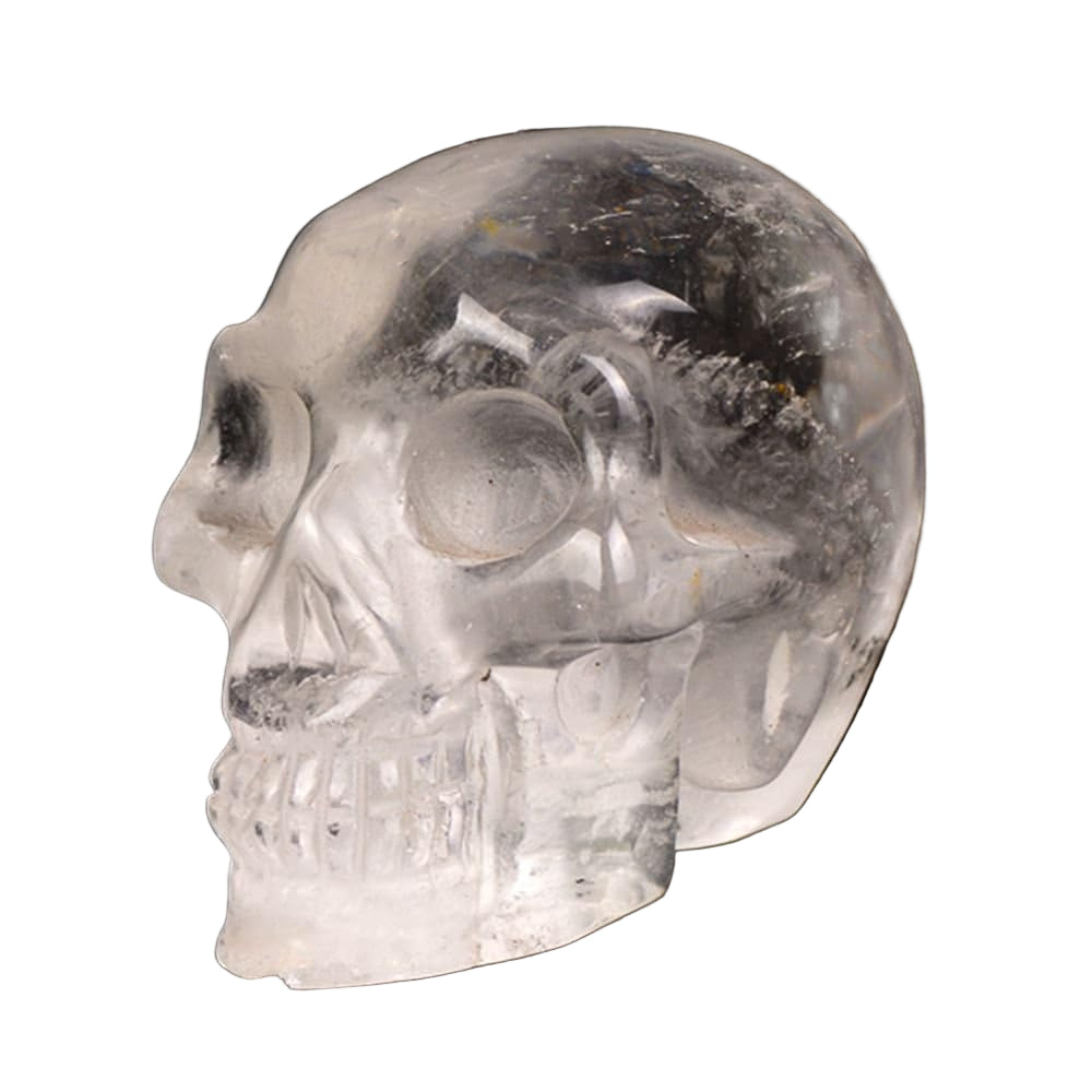 3"Clear Quartz Crystal Skull