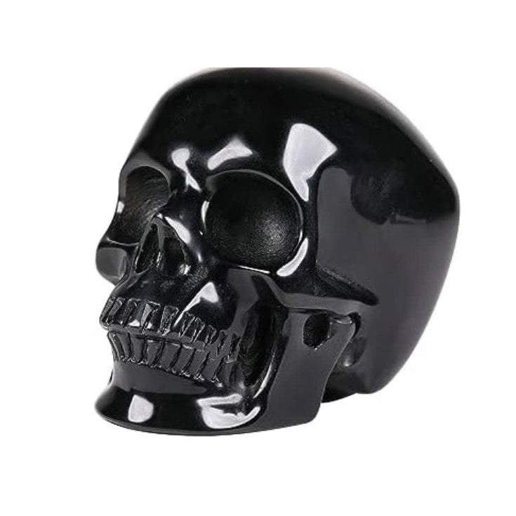 3" Black Obsidian Crystal Skull