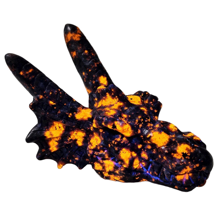 5" Nature Yooperlite Dragon