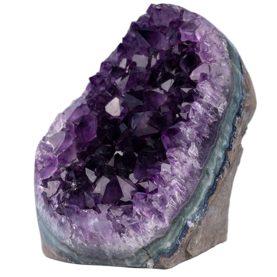 Natural Amethyst Cut Base Amethyst Geode
