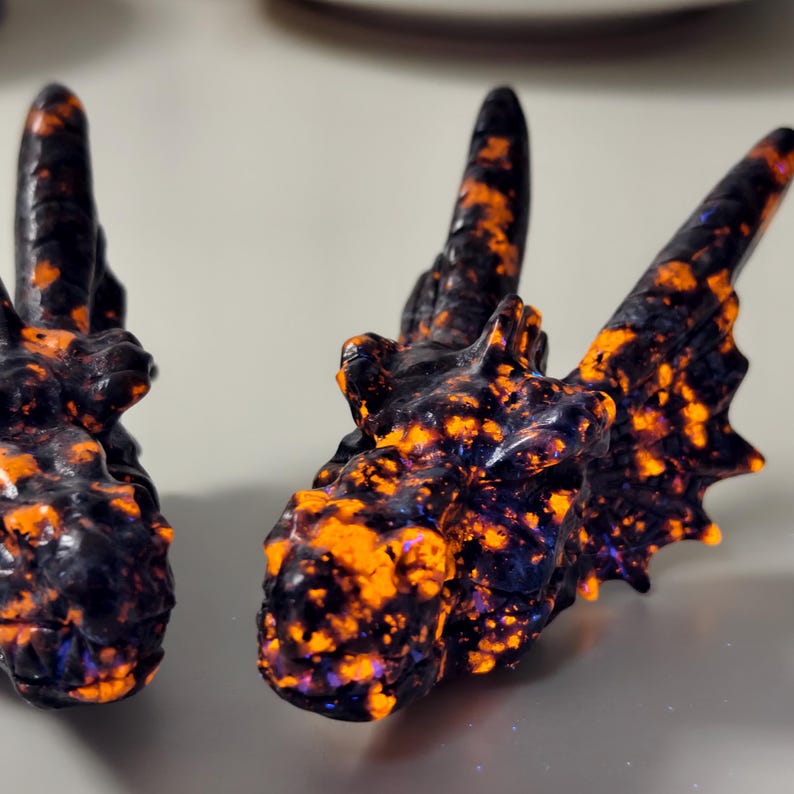 5" Nature Yooperlite Dragon