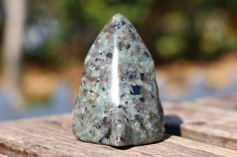 4" Natural Yooperlite Shark Sculpture