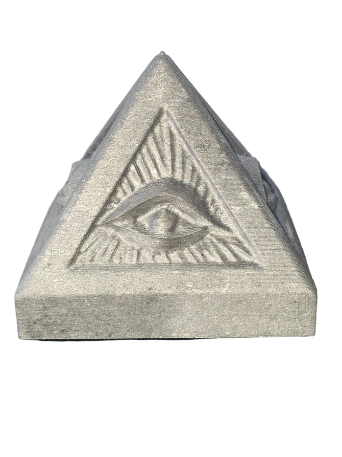 3" Evil Eye Shungite Pyramid